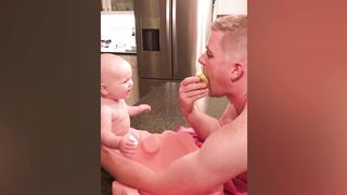 Funny Baby And Daddy - Hilarious Moments 2