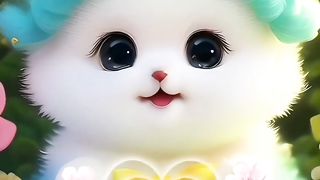 a cute kitten.
