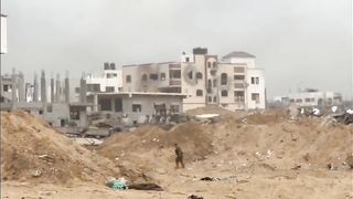 Israel War | Israeli Soldier Startled by Nearby Building Explosion | This Week | RCF