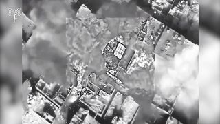 Israel War | IDF Air Strike in Gaza with Enhanced Resolution | RCF