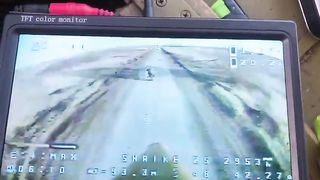 Ukraine Russia War | Russian on Motorcycle Chased and Struck by FPV Kamikaze Drone | RCF