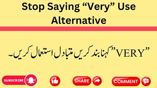 Stop Saying Very Use Alternative