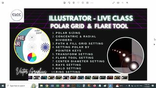 Illustrator Polar Grid Live Recording | TLCC