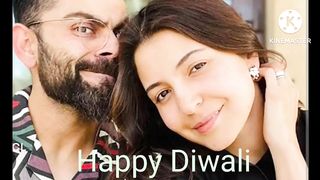 Virat Kohli with Anushka sharing heartwarming Diwali message to