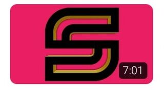 S letter logo design in pixellab in mobile