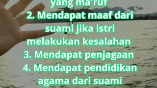 5hak istri yang harus ditunaikan agar rezeki suami lancar
