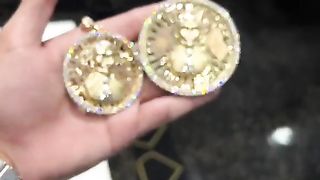 Real Gold Jesus Malverde De Sinaloa Pendant by Ijaz Jewelers