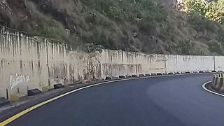 Murree motorway car driving beautiful view short video like subscribe