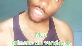 Meu primeiro dia vendendo açaí