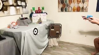Nerf Maverick | "DIY Nerf Course for Kids" - Table-Turned Fun Zone | FunFM