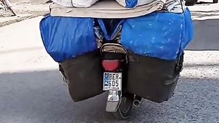 Wonderful jugaad on bike