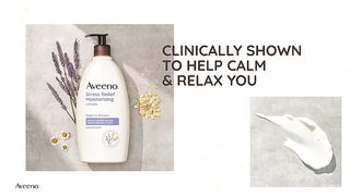 Aveeno Stress Relief Moisturizing Body Lotion with Lavender Natural Oatmeal