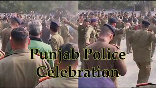 Punjab Police celebration video