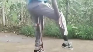 A scene not to be laughed at