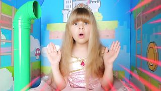 Diana and Roma's Super Mario Bros Adventure - Can They Save the Princess_
