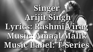 Chal Wahan Jaata Hain Lyrics |Arijit Singh| Tiger Shroff Kirti Sanon| Amaal Malik