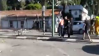 Israel War | Rocket Strikes Ashkelon Street | RCF