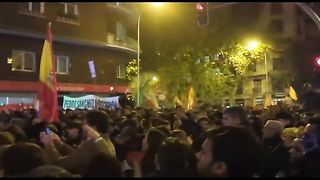 АНТИМЮСЮЛМАНСКИ МИТИНГИ В МАДРИД