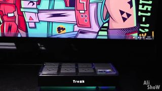 Настольная розетка с RGB подсветкой