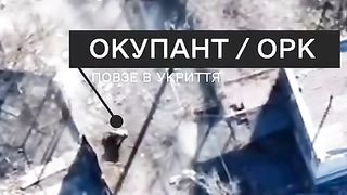 Ukraine Russia War | Ukrainian Drone Blows Up Shelter with Russian Soldier | Krinki | RCF