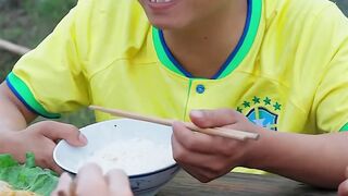 World cup eating contest | TikTok Video|Spicy food and funny jokes| Funny Mukbang