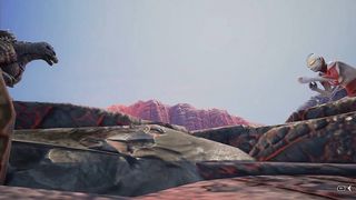 #Godzilla vs. #Ultraman in a console fighting game is a dream made real in kaiju fighter.