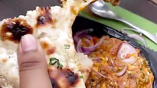 Super Spicy Paneer Butter Masala???????? with Butter Naan _ Dinner Goals _ #shorts #paneer #butternaan