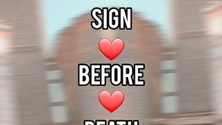 5 sign befor death ????❣