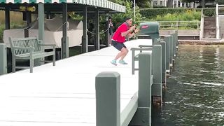 Zach King Attempts Mail Jumping 2
