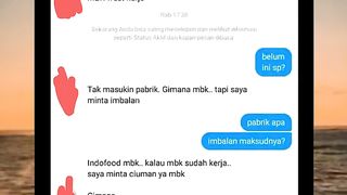 Amat terlihat pamrih sekali beliau ini:v