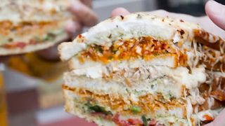 INDIAN Street Food $100 CHALLENGE in MUMBAI! Best Street Food in Mumbai!
