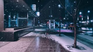 night view city street73