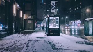 night view city street76