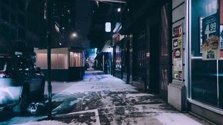 night view city street77