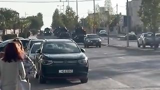 Jordanian Police En Route to American Embassy Protest | RCF