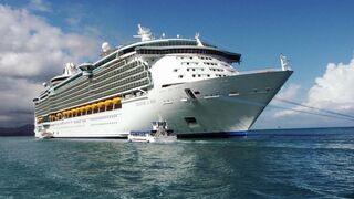 Freedom Of The Seas Night view