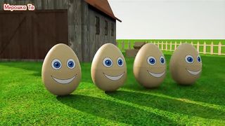 Learning Colors – Colorful Eggs on a Farm 2