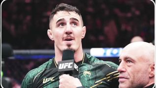 The Rock & Joe Rogan talk UFC 295 & Tom Aspinall