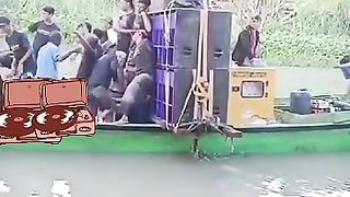 Music on a boat