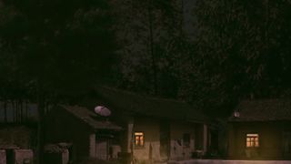"Chilling Night: Unveiling the Eerie Atmosphere Outside My Doorstep"