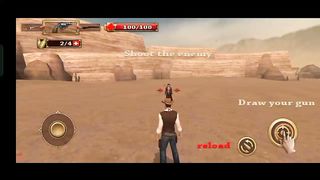 Cowboy gameplay Android/offline (West Gun)