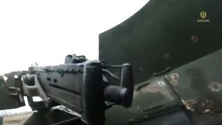 Ukraine Russia War | Frontline Footage: Ukrainian Soldiers Defend with Browning .50 Calibe | RCF