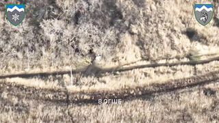 Ukraine Russia War | Kamikaze Drone Destroys Russian Mines near Spirne | Donetsk Oblast, N | RCF