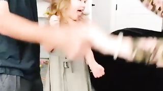 KID very happy on his day