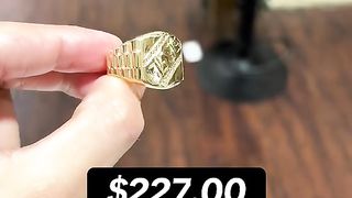 Real 10K Gold Rings on sale for $36 per gram only at Ijaz Jewelers