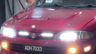 Proton Wira modified