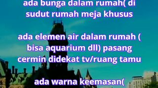 Pertanda rumah banyak rezeki