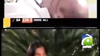 Shoaib Akhtar hits Brian Lara