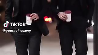 Cool fashion men in formal