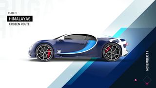 Bugatti Chiron super sport. Himalayas frozen route. Asphalt 9  Legends